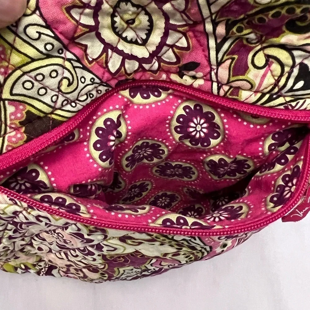 Vera Bradley Hipster Very Berry Paisley Pink Crossbody